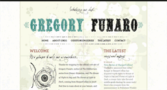 Desktop Screenshot of gregoryfunaro.com